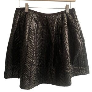 I. MADELINE WOMENS size Large Black Ribbon skirt streetwear whimsigoth